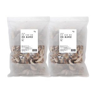 온담 자연 그대로 담은 건조 표고 버섯 채, 300g, 2개