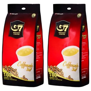 G7 3in1 커피믹스 수출용, 16g, 100개입, 2개