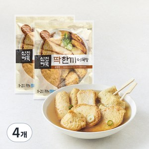 삼진어묵 딱 한끼 어묵탕 순한맛, 308g, 4개