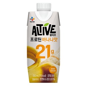 얼티브 프로틴 바나나맛, 250ml, 1개