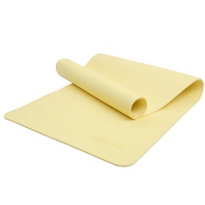 에바핏 TPE 파스텔 6MM 매트, 옐로우, 1830 x 610..., 1개