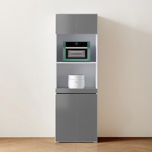 라온 키큰 렌지대 주방 수납장