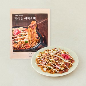 프레시지 베이컨 야끼소바 밀키트, 337g, 1개