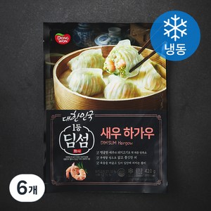 동원 딤섬 새우 하가우 (냉동), 420g, 6개