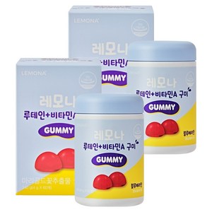 레모나 루테인 비타민A 구미, 60정, 2개