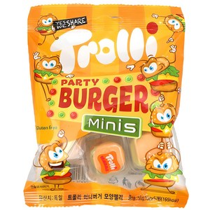 트롤리 미니버거 모양젤리 5개입
