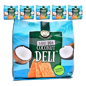 베트남델리 반두아 코코넛 델리 비스킷, 150g, 6개