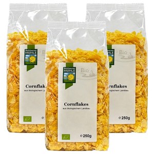 볼제너뮬러 유기농 콘플레이크 시리얼, 250g, 3개