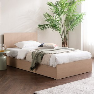 삼익가구 세이디 일반헤드 평상형 침대 + 파워 본넬스프링 매트리스 방문설치