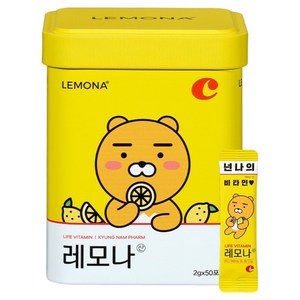 레모나 산 카카오프렌즈 비타민C 50포, 100g, 1개