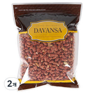 다반사 볶음땅콩, 1kg, 2개