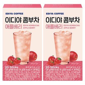 이디야커피 콤부차 애플베리