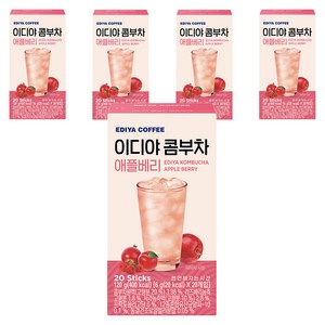 이디야커피 콤부차 애플베리