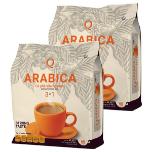 굿모닝커피 쓰어다 큐카페 아라비카 3in1 밀크커피, 60개입, 20g, 2개