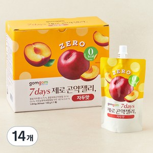 곰곰 7days 제로 곤약젤리 자두맛
