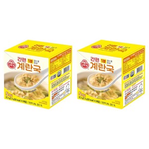 오뚜기 간편 계란국 5개입, 37.5g, 2개