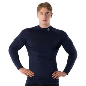 아르메데스 남성용 터틀넥 테크핏 긴팔 축구 야구 등산 라이딩 트래킹 베이스레이어 언더레이어 상의 AR-151