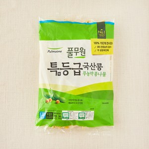 풀무원 특등급 국산콩 무농약 콩나물, 340g, 1개