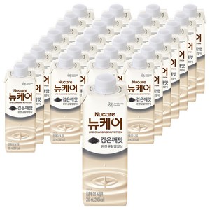 뉴케어 정품 검은깨맛 완전균형영양식, 200ml, 60개