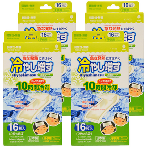 노보핀 코쿠보 열냉각시트, 16개입, 4개