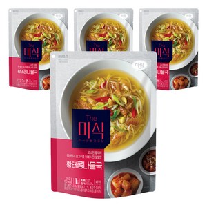 더미식 황태콩나물국, 350g, 4개
