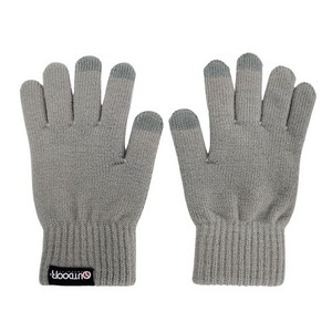 아웃도어프로덕츠 방한 스마트 터치 니트 장갑, 그레이, FREE, 1개