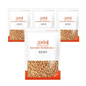 고미네 볶은현미, 100g, 4개