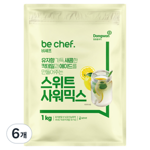 비셰프 스위트 사워믹스, 1kg, 6개