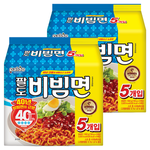 팔도비빔면 130g, 10개, (5개입 X 2팩)