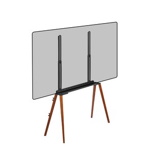 엘디엘마운트 벽면 밀착 이젤형 TV 거치대 49-75 티비 스탠드 블랙