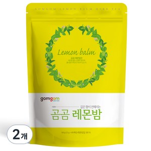 곰곰 레몬밤삼각티백