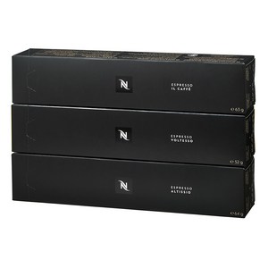 네스프레소 해수미 버츄오 캡슐 에스프레소 3종 x 10p 세트