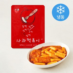 사과떡볶이 오리지널팩 밀떡볶이 매운맛 (냉동), 870g, 1개