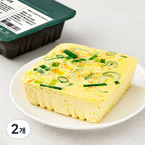 집반찬연구소 야채계란찜 2팩, 2개, 480g