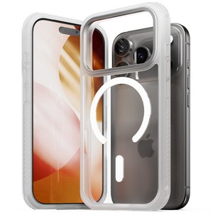 신지모루 맥세이프 충격보호 360도 하드 범퍼 강화 휴대폰 케이스