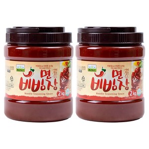 칠갑농산 면비빔장, 2kg, 2개