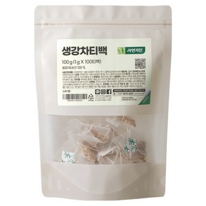 자연지인 생강차 티백