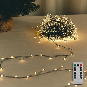 지네전구 LED 줄조명 USB 1400구 + 리모콘 세트