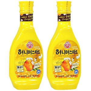 오뚜기 허니 머스타드, 535g, 2개