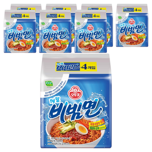오뚜기 메밀비빔면 130g, 32개