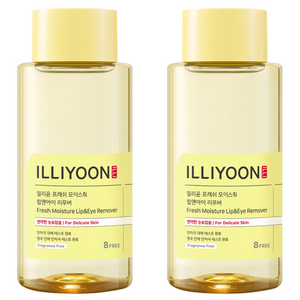 일리윤 프레쉬 모이스춰 립 & 아이 리무버, 300ml, 2개