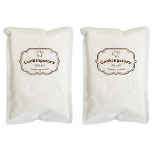 쿠킹스토리 데코화이트 슈가파우더, 200g, 2개