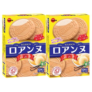 부르본 로안느 바닐라 샌드, 85g, 2개