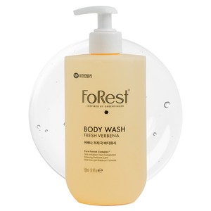 그린핑거포레스트 프레쉬버베나 저자극 바디워시, 500ml, 1개