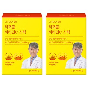 닥터루템 정품 리포좀 비타민C 분말스틱, 30회분, 2개