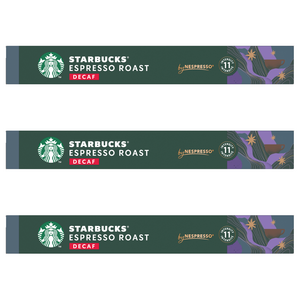 스타벅스 네스프레소 디카프 에스프레소 로스트 캡슐커피, 5.7g, 10개입, 3개