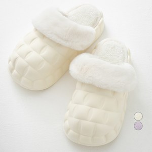 캐럿 여성용 엠보 디자인 EVA 퍼 슬리퍼