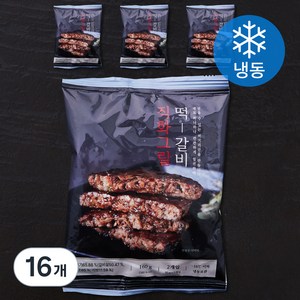 문천식품 직화그릴 떡갈비 2개입 (냉동), 160g, 16팩