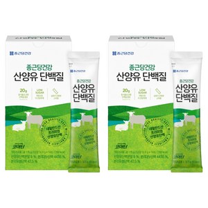 종근당건강 산양유 단백질 파우더 14p, 175g, 2개