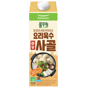 풀무원 요리육수 사골, 1000ml, 1개